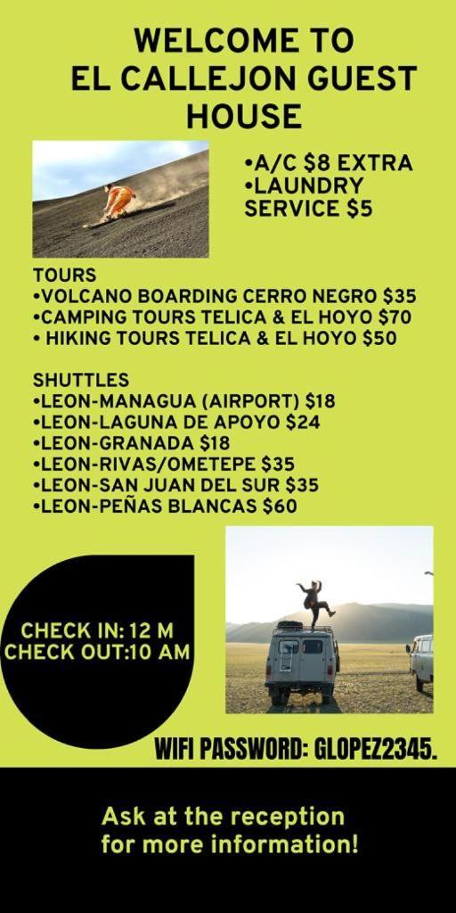 El Callejon Guest House Leon Luaran gambar